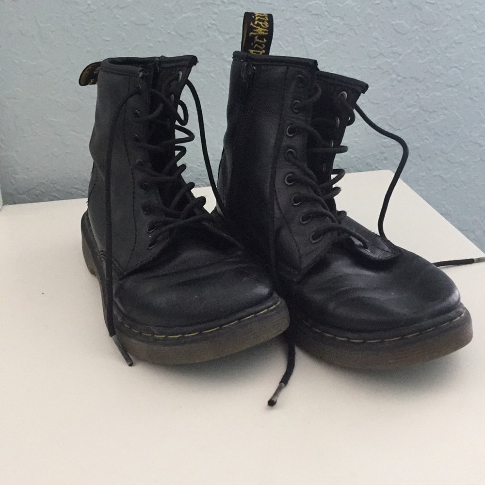 Size 2 kids doc martens black